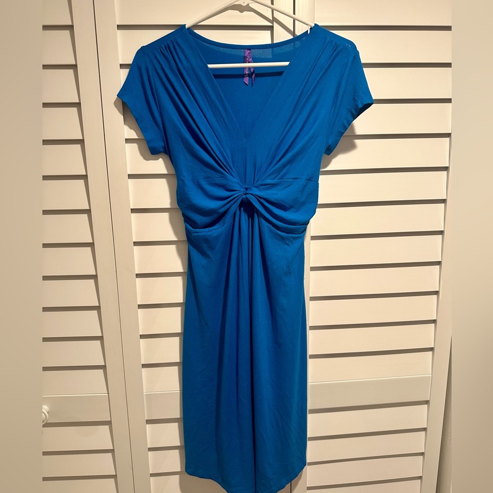 Seraphine Maternity front-knot dress - US Size 4